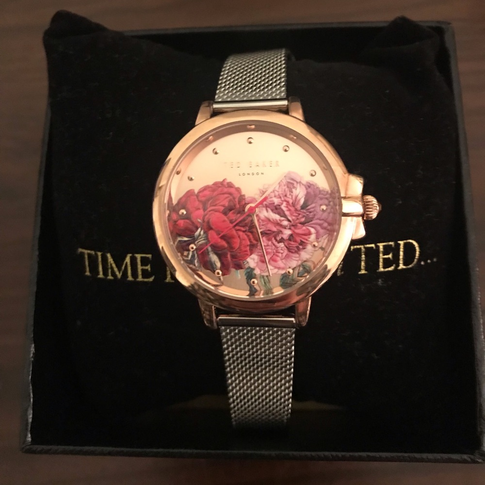 Ted Baker stainless steel watch